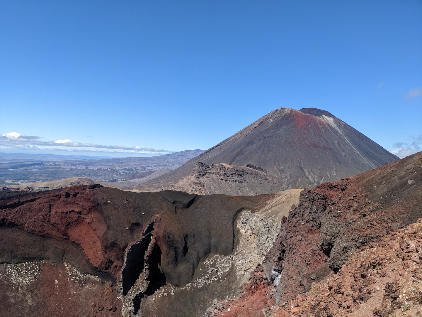 Red Crater and Ngauruhoe